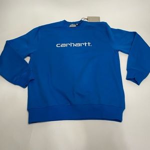 Carhartt embroidered logo sweatshirt + tote bag